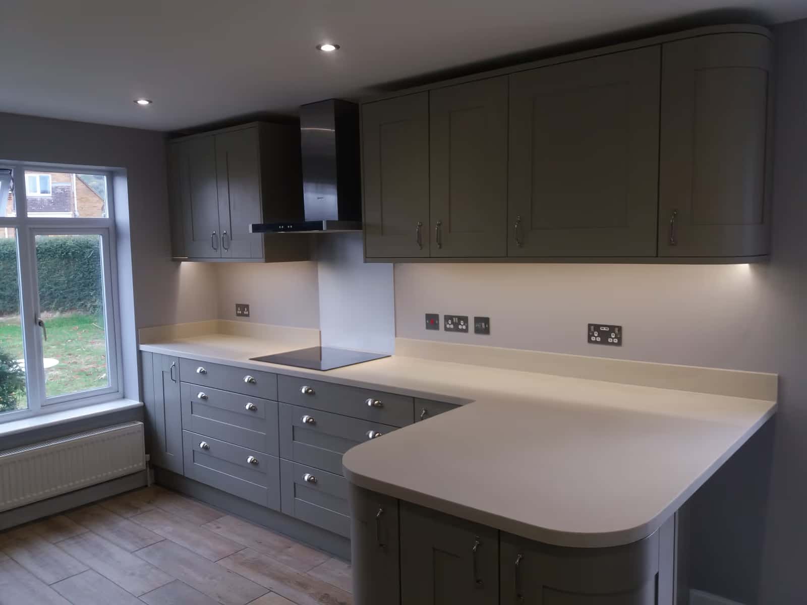 Grey Shaker Kitchen Renovation