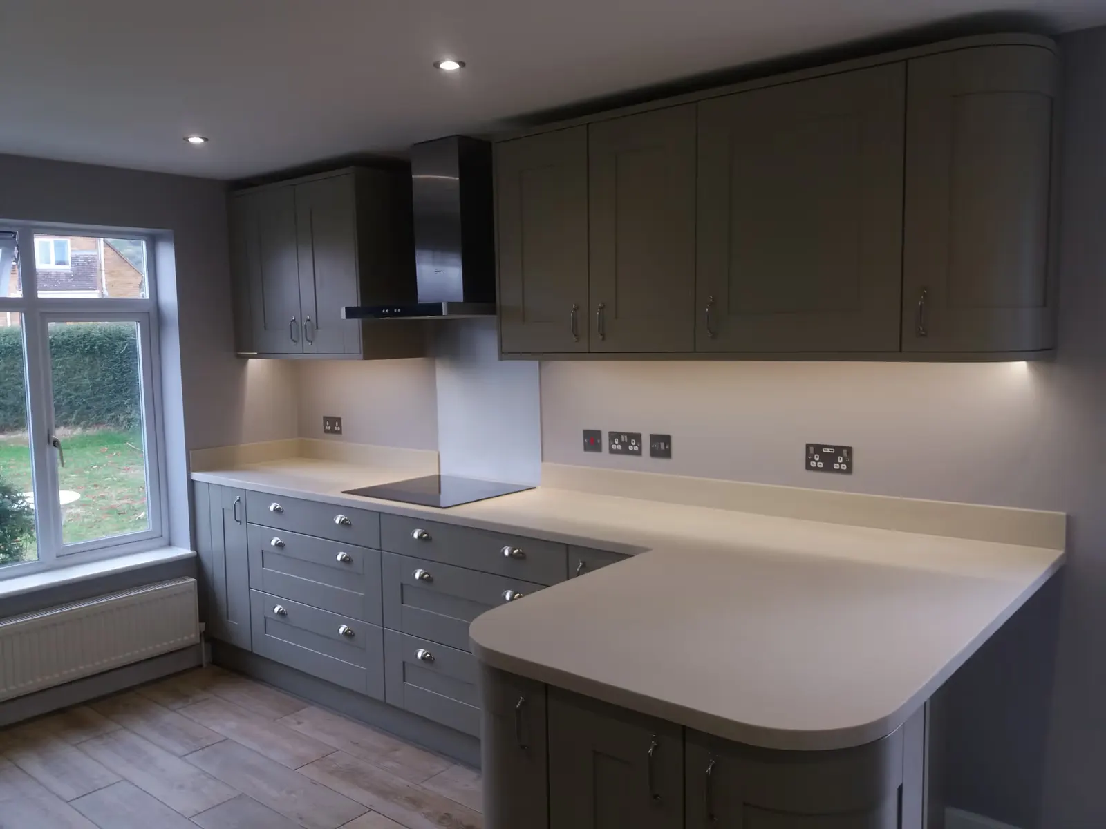 Grey Shaker Kitchen Renovation
