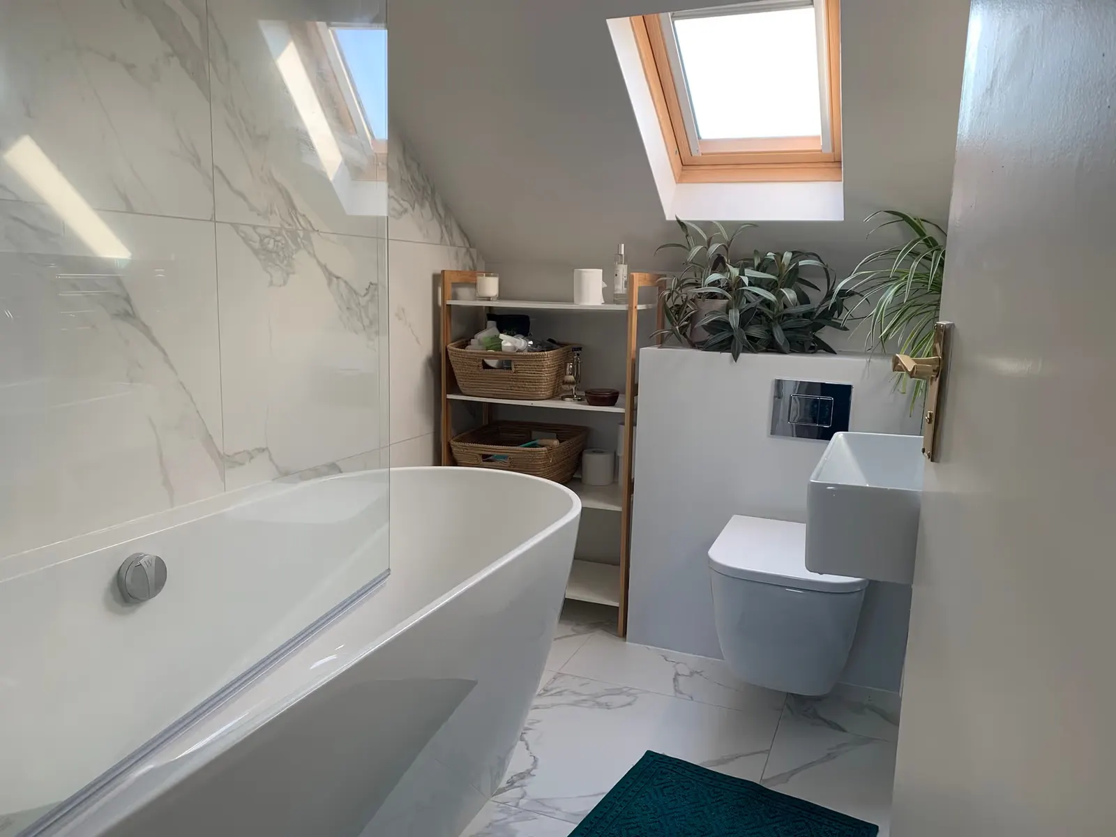 Completed BathWright bathroom in Acton